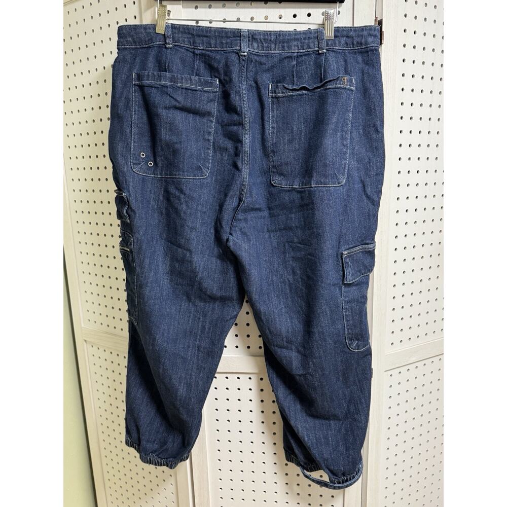 NWOT Anthropologie Pilcro Crop Cargo Jeans Size 18W - Picture 6 of 7